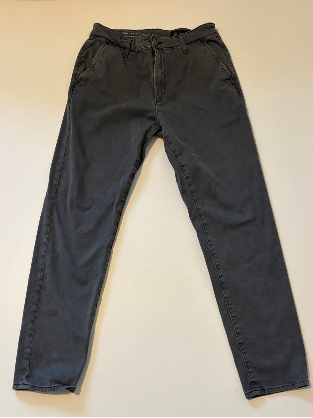 AG Adriano Goldschmied Trouser Pants in Charcoal